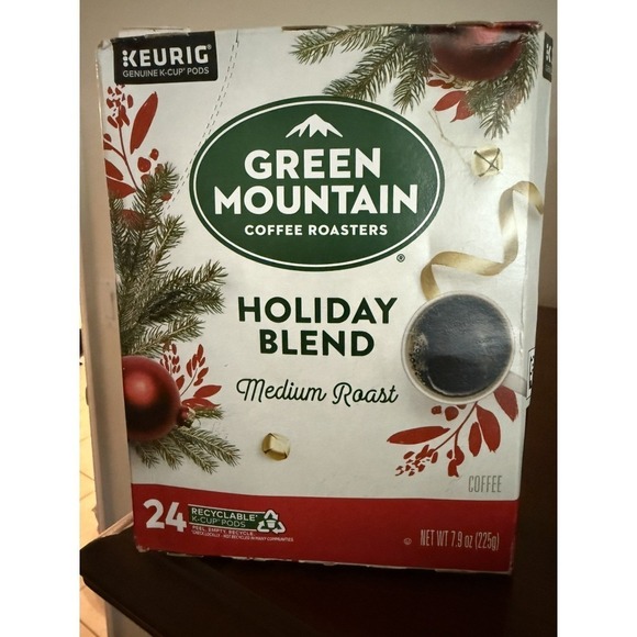 Other - Green Mountain Coffee Roasters Holiday Blend, K-Cups, 24 Count
